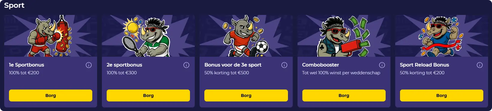 Spinorhino sportbonussen